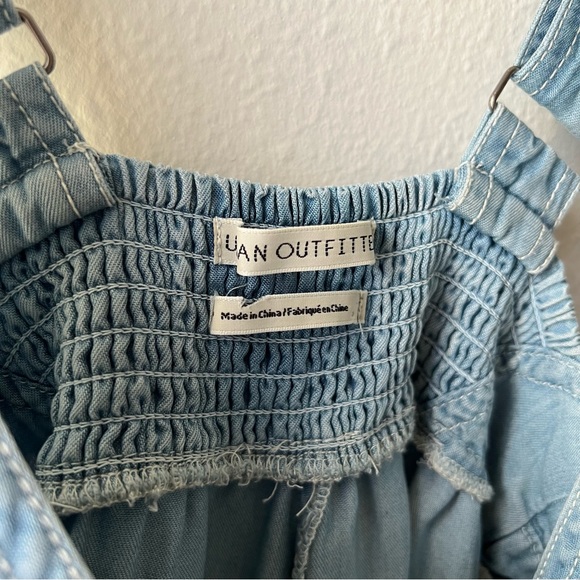 Urban Outfitters Denim Overall Romper, size S - Picture 6 of 9